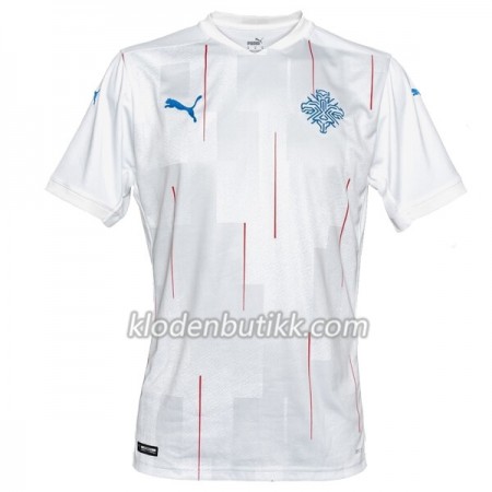 Island Borte Fotballdrakt 2020-2021 Kortermet